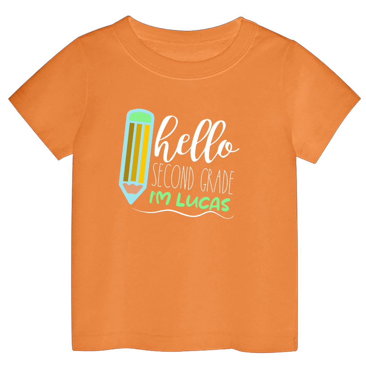 Personalized Hello XX Grade Kids Shirts