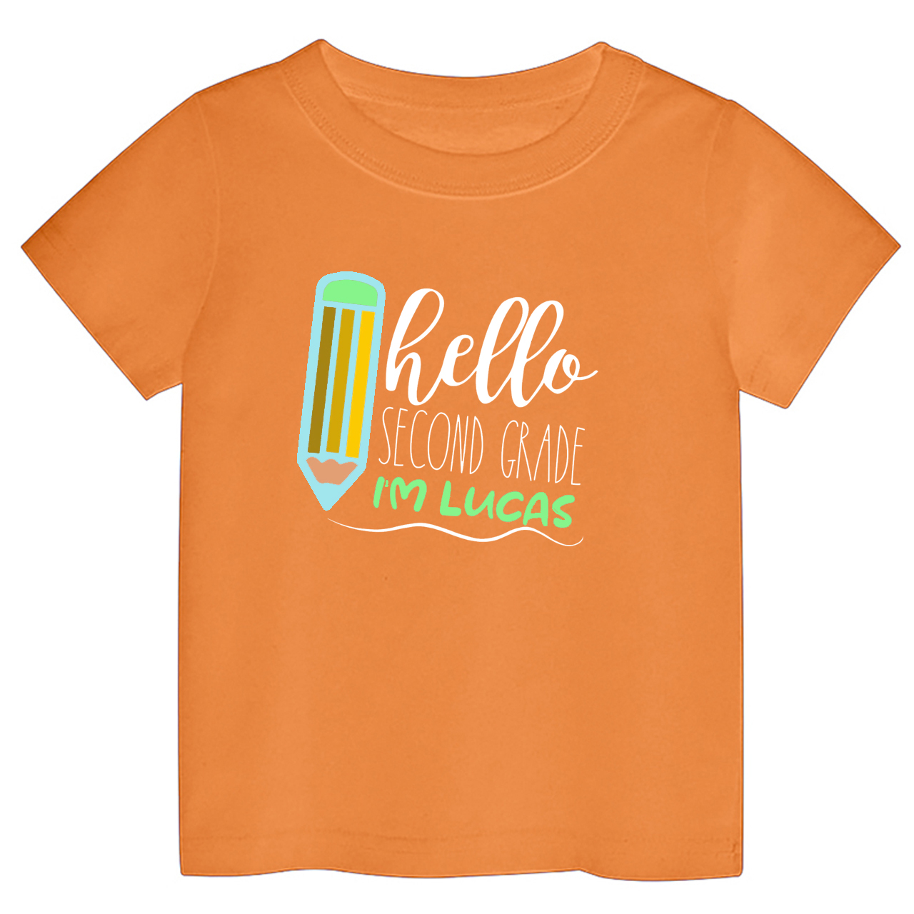 Personalized Hello XX Grade Kids Shirts