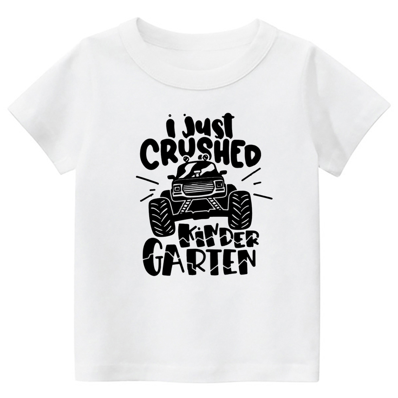 I Crushed Kindergarten Back To School Kids Shirts
