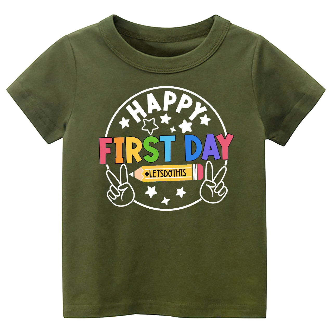 Lets Do This Happy First Day Of School Kids Shirts