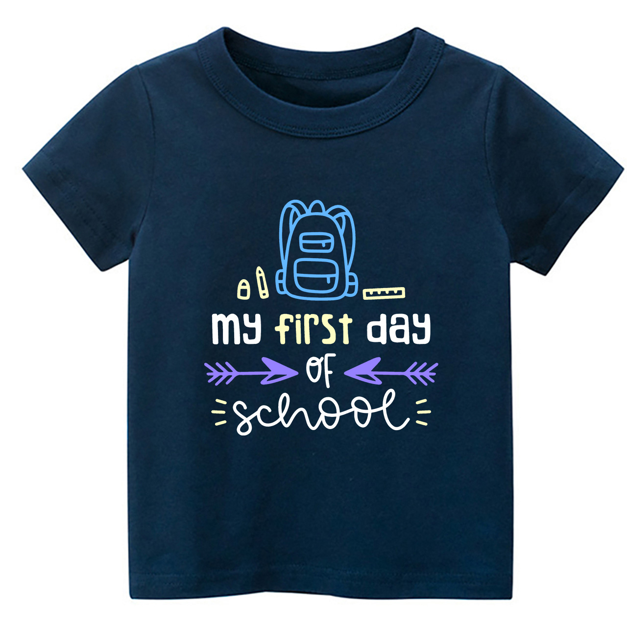 My First of School Funny Presents Kids T-shirts