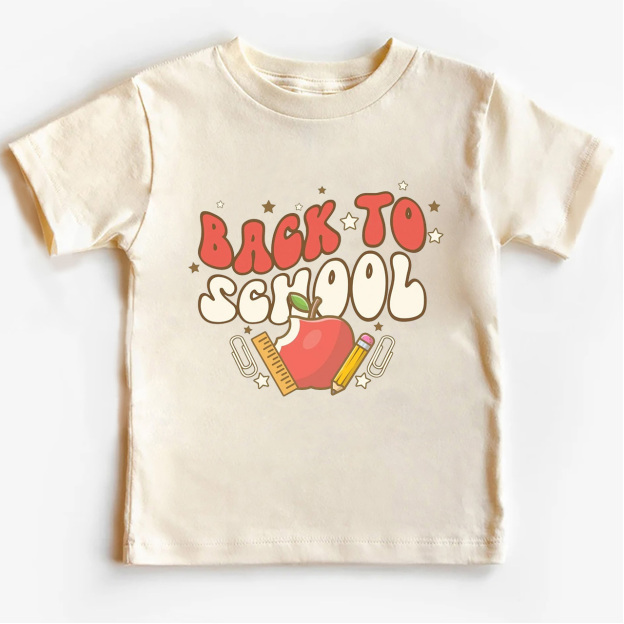 Cute Retro Back to School Gift Kids T-shirts