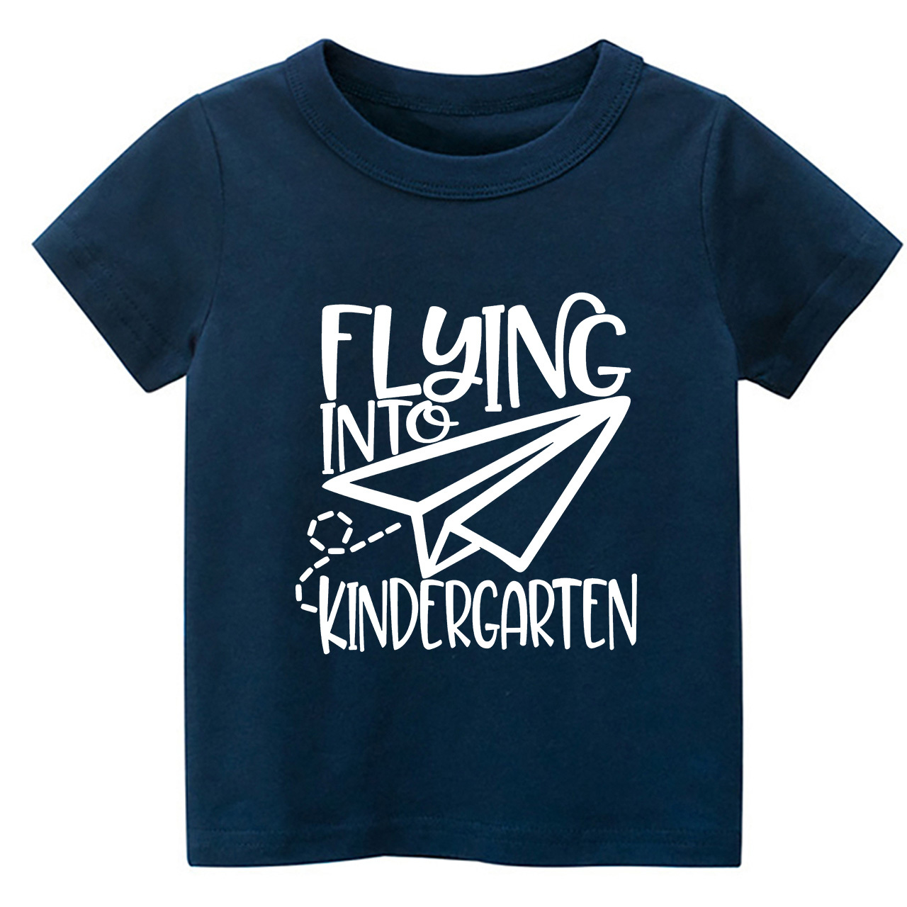 Flying Into Kindergarten School Kids T-shirts