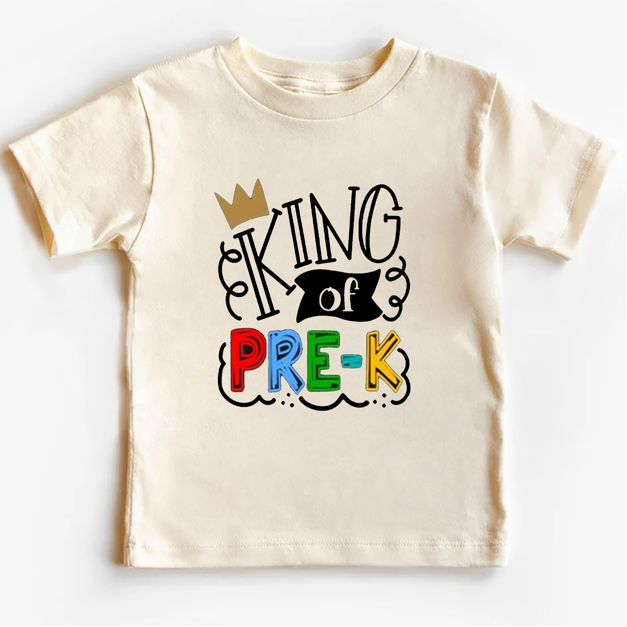 King Of Pre-K Back To School Kids T-shirts
