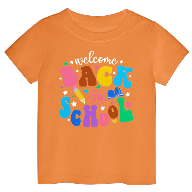 Welcome Back To School Kids Shirt