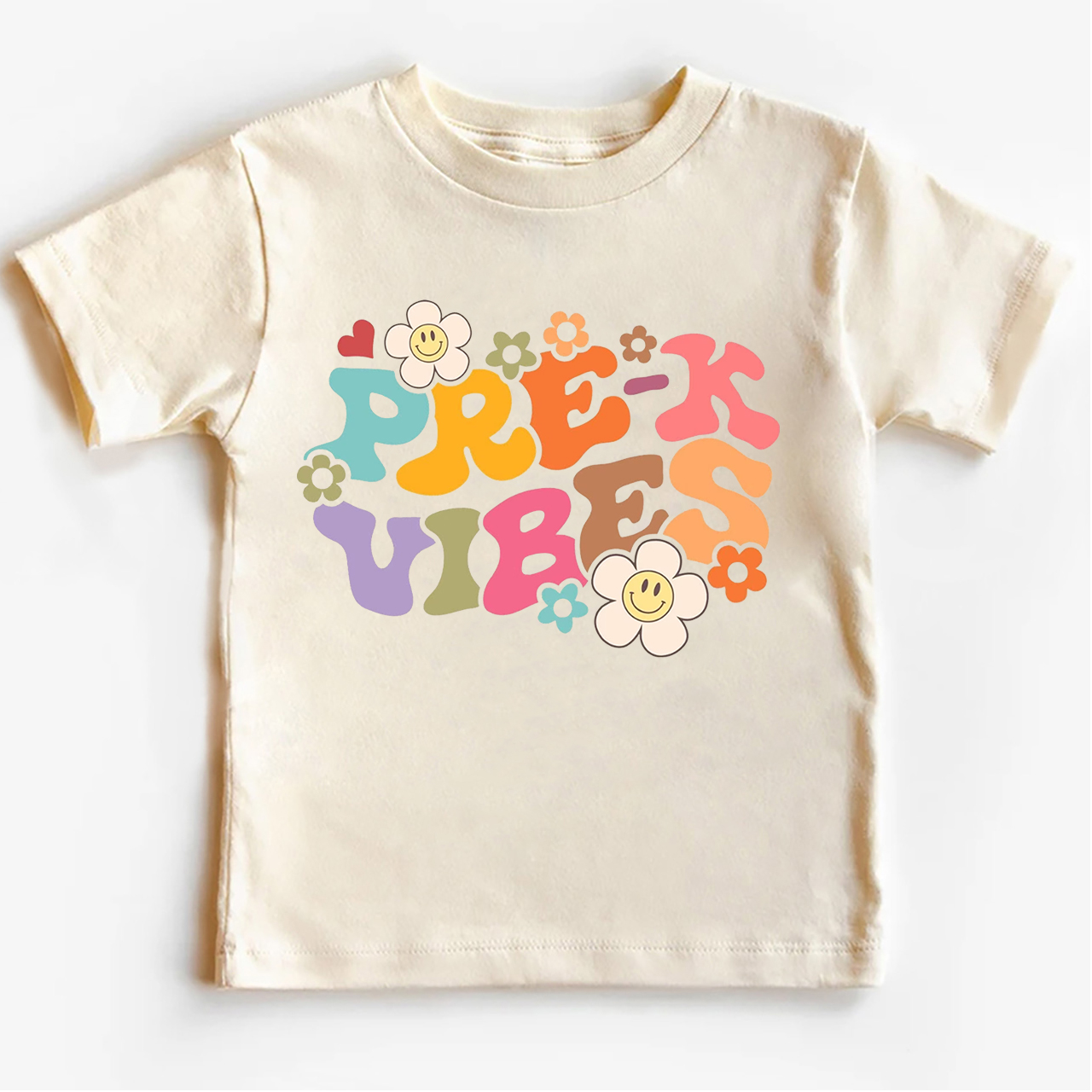 Retro PRE-K Vibes Back To School Shirt For Kids