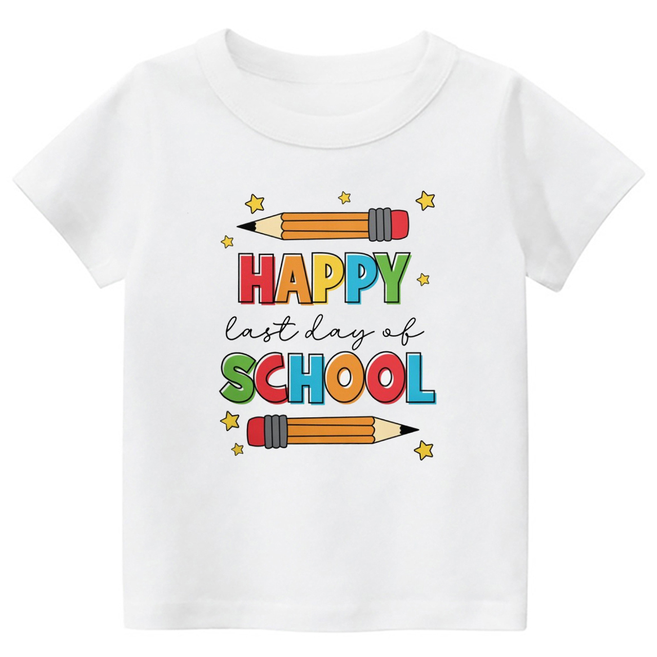 Happy Last Day Of School Toddler Shirt