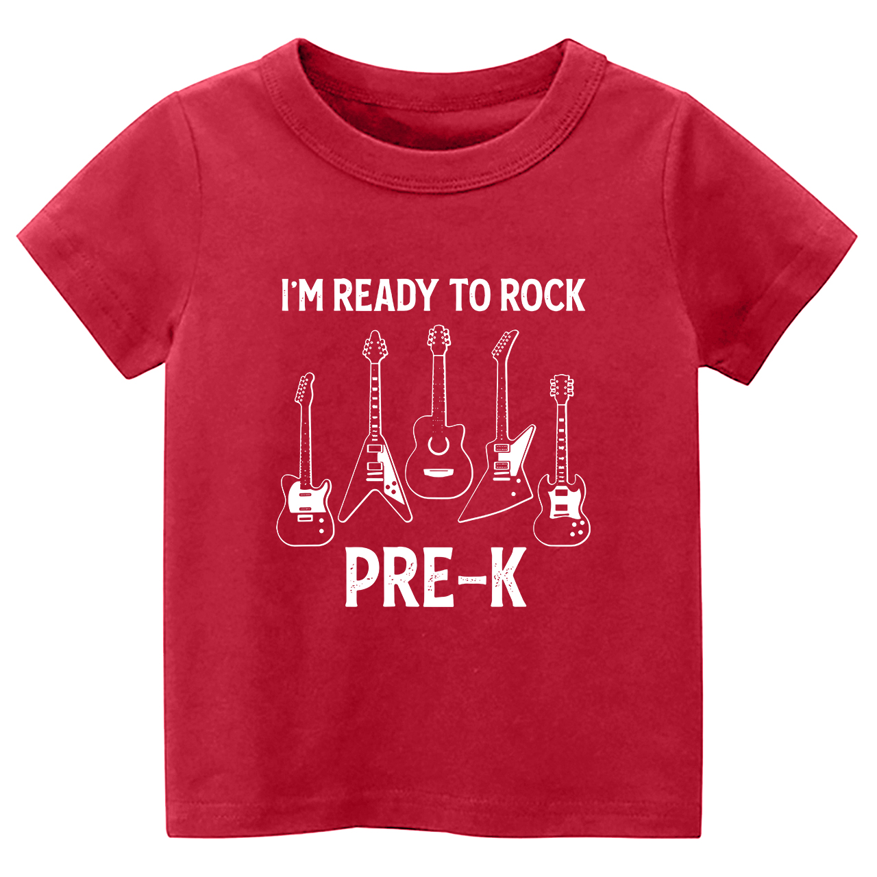 Personalized Kids Funny School T-Shirt Ready To Rock