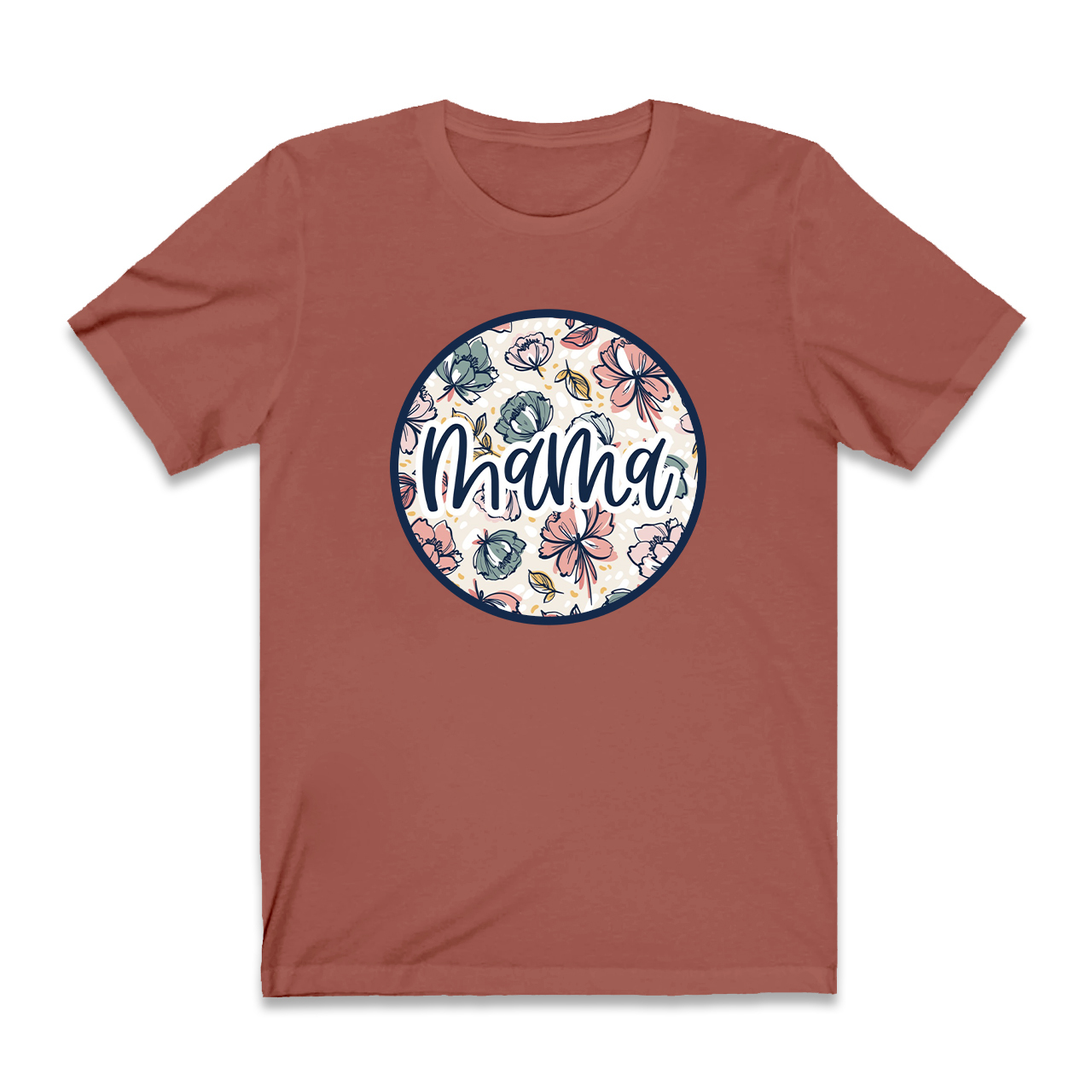 Mama Floral Watercolor T-Shirt