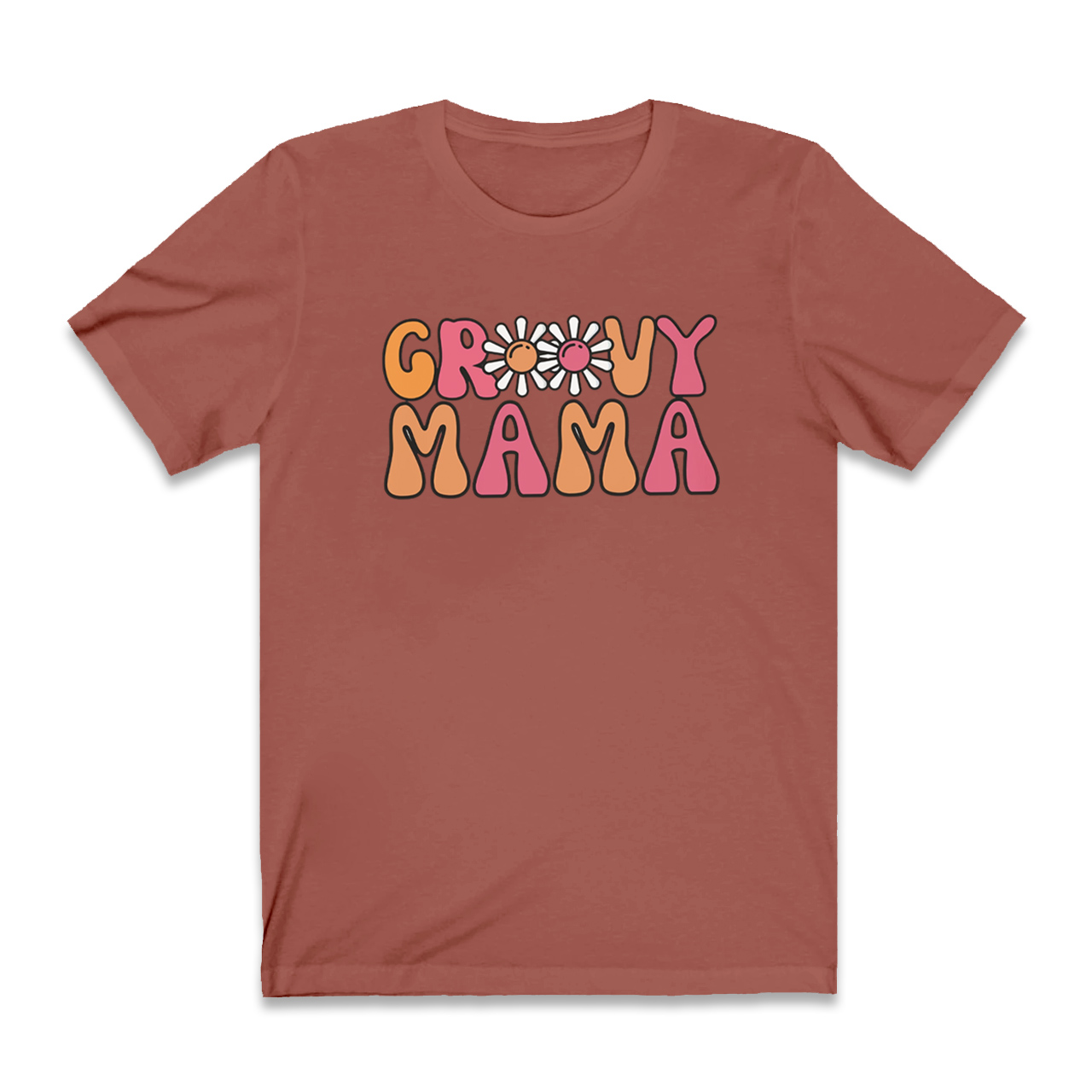 Groovy Mama Hippie Mom T-Shirt Sale-Beepumpkin™