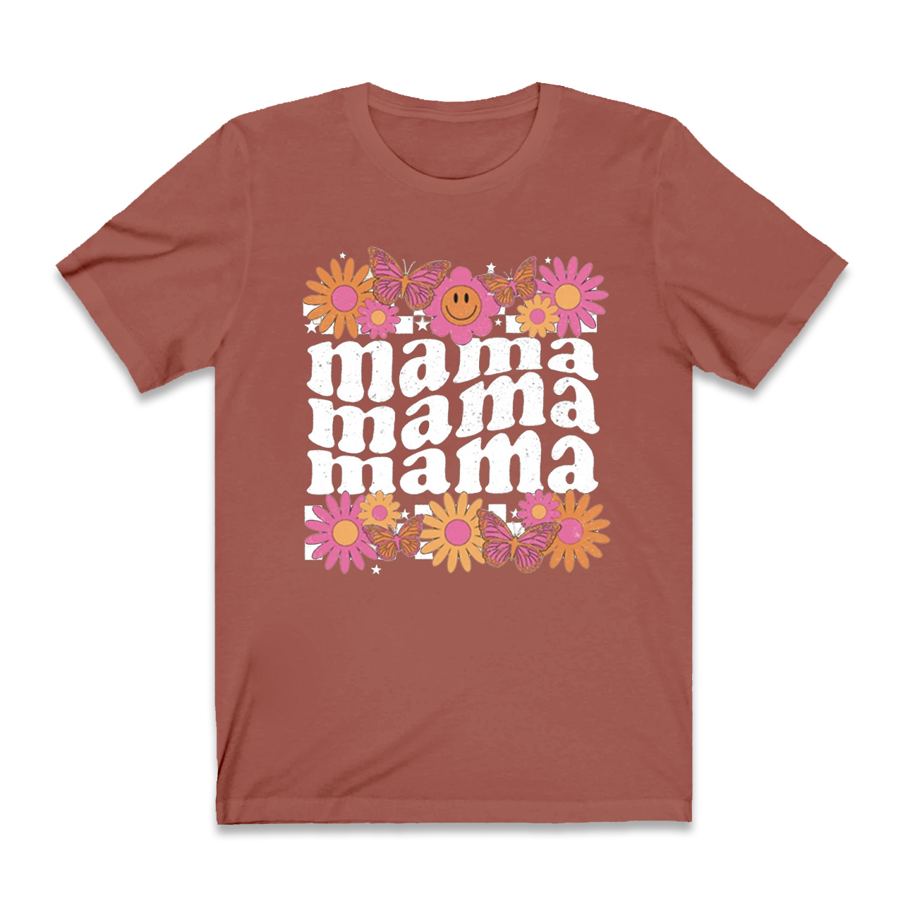 Floral Mama Shirt Retro Style
