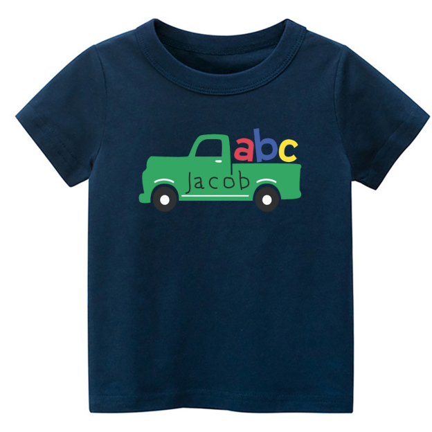 Truck-abc Personalized School Shirt