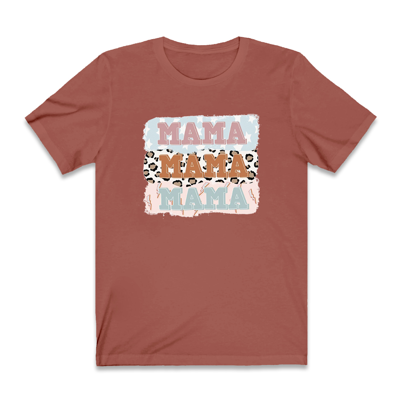 Vintage Stitching Mom Shirts