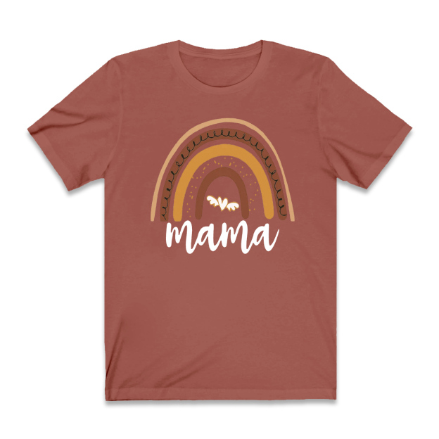 Bohemian Rainbow Mom Shirts