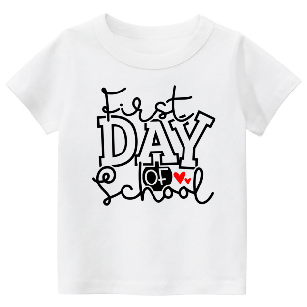 First Day Of School Cute Design Shirt For Kids
