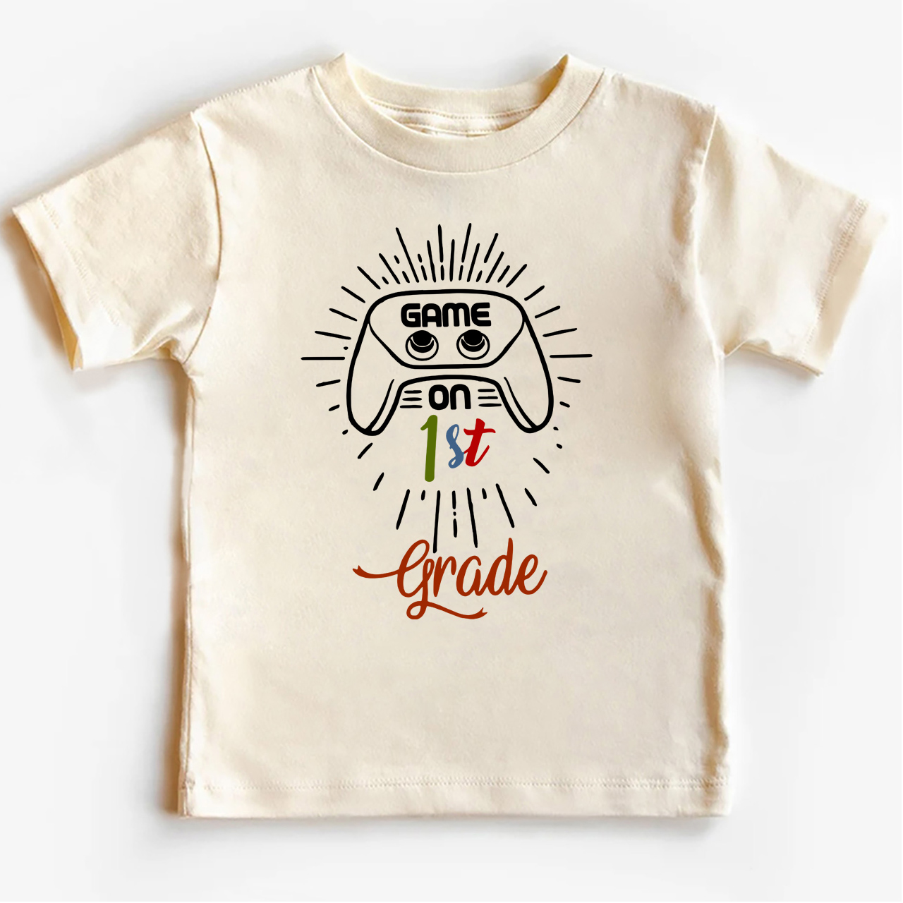  Personalized Game On 1st Grade Back To School T-shirt