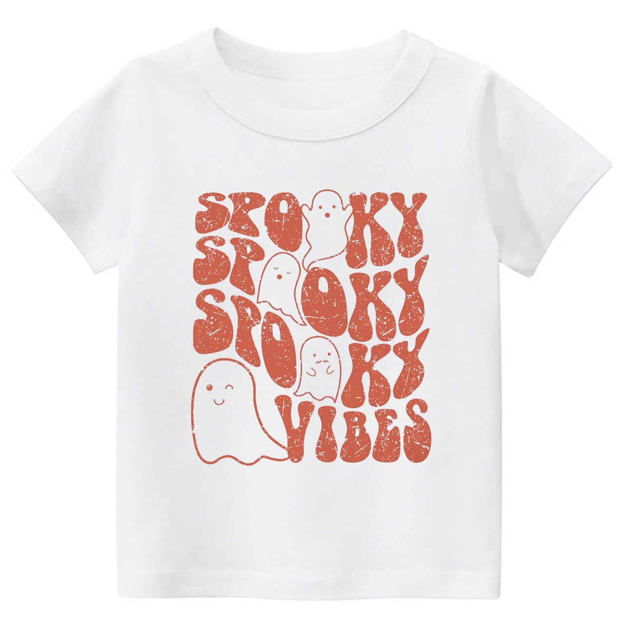 Spooky Vibes Retro Toddler Shirt