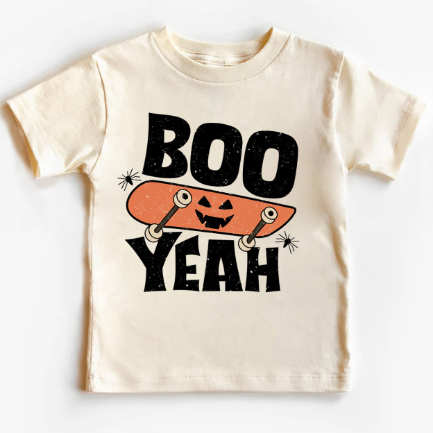Boo Yeah pumpkin Halloween Shirt