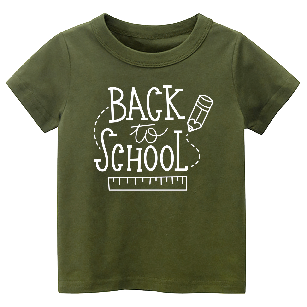 Ruler Pencil Friends Back To School Kids Shirt