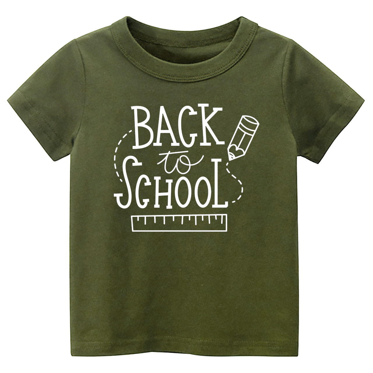 Ruler Pencil Friends Back To School Kids Shirt