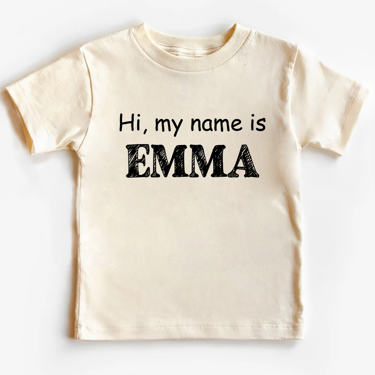 Personalized Name Self Introduction Back To School Kids Shirt