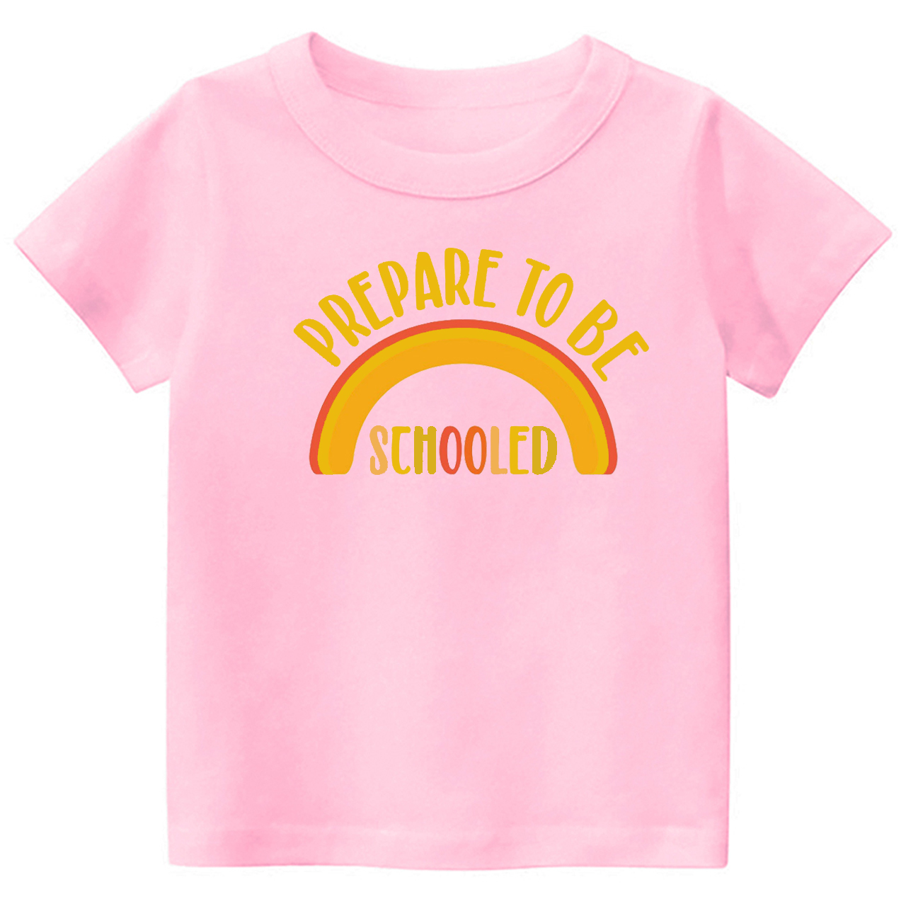 Prepare To Be Schooled Back To School Kids Shirt