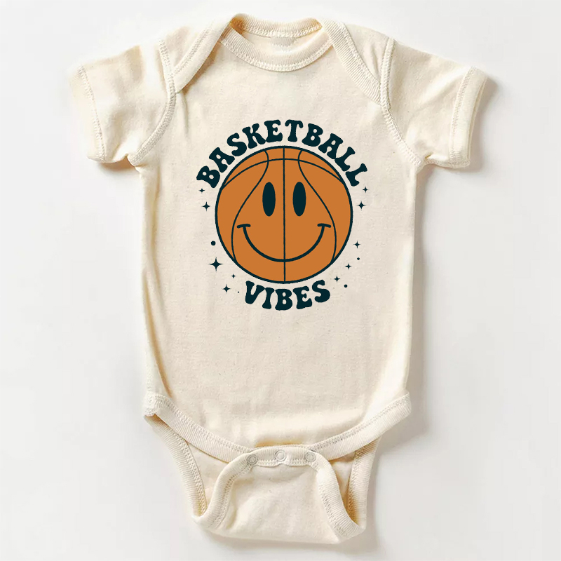 Basketball Vibes Bodysuit For Baby