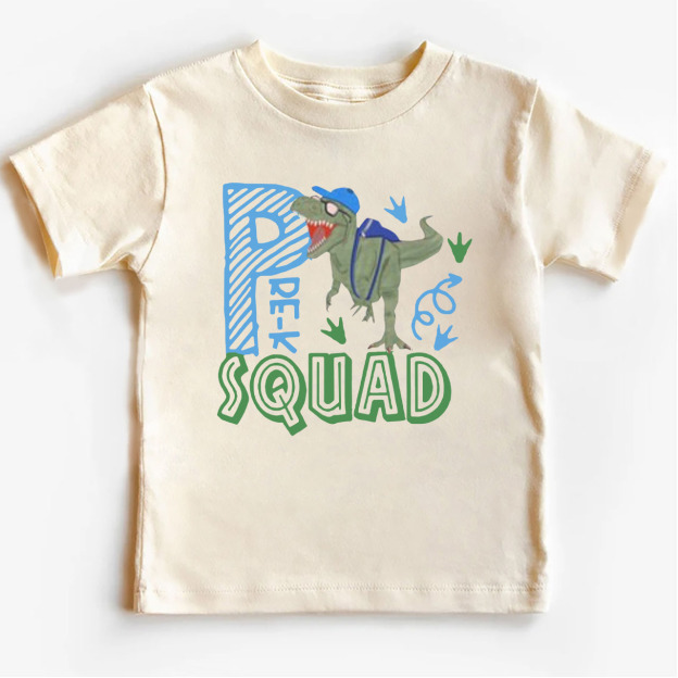 T-rex Prek Dinosaur Squad Shirt
