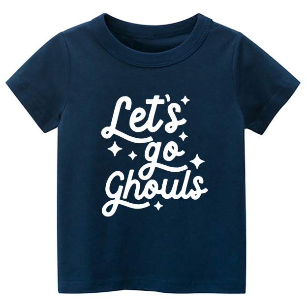 Let's Go Ghouls Kids Halloween Shirts For Kids