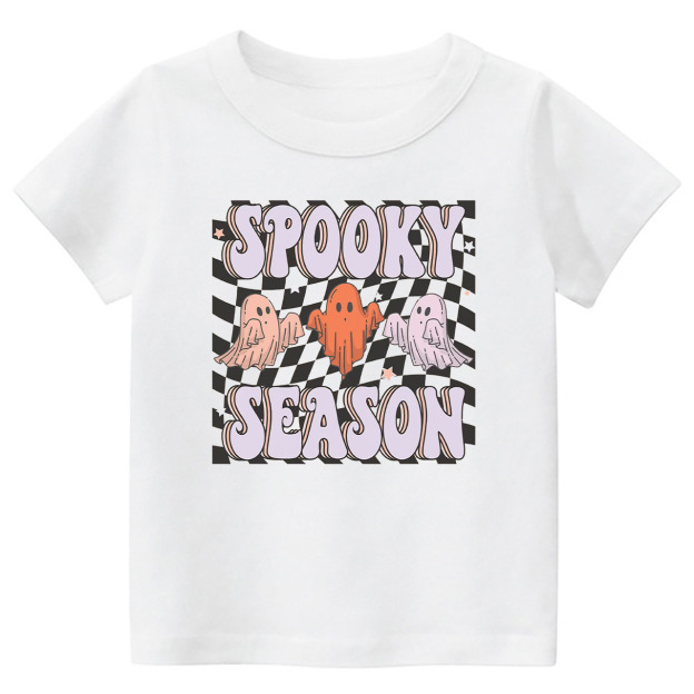 Spooky Season - Retro Halloween Kids Shirt 