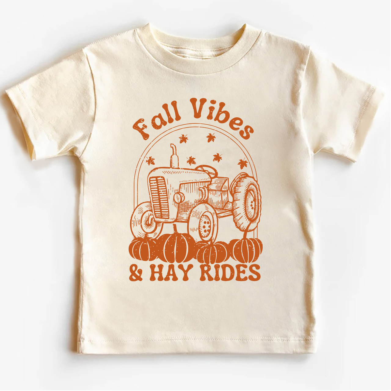 Fall Vibes And Hayrides Kids Shirt