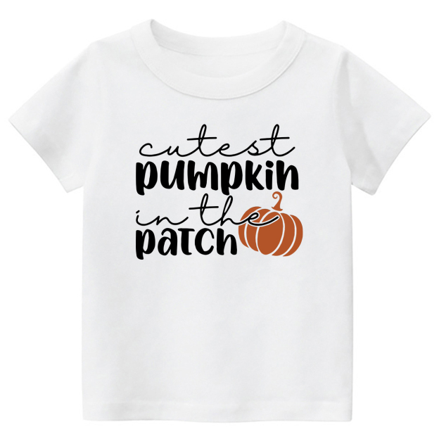 Pumpkin Patch Toddler Fall Kids Shirt