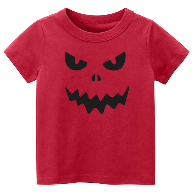 Halloween Terror Face Kids Shirt 