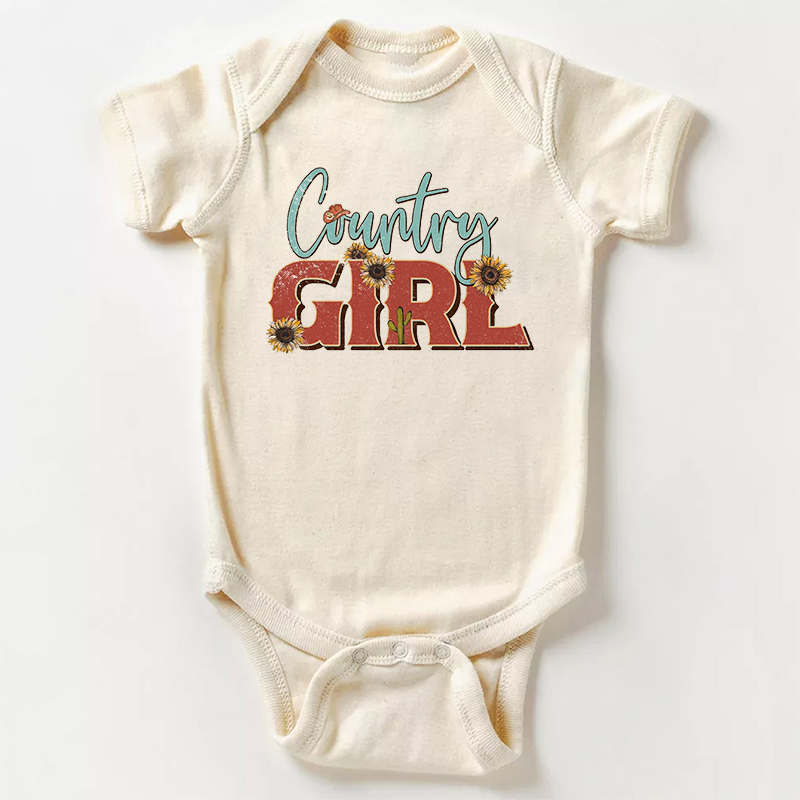 Country Girl Bodysuit For Baby