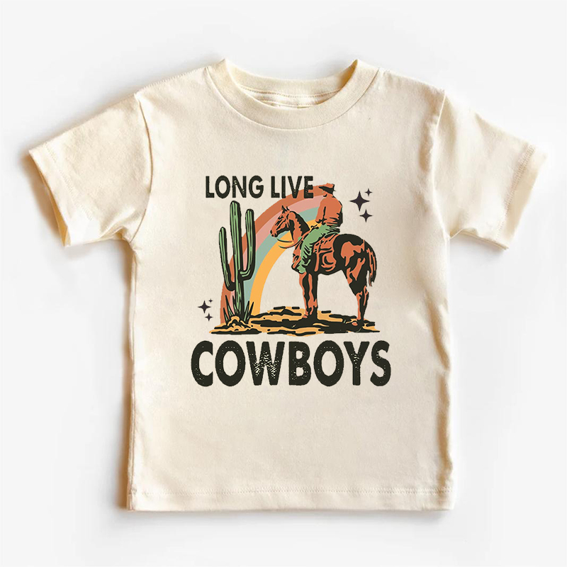 Long Live Cowboys Kids Shirt