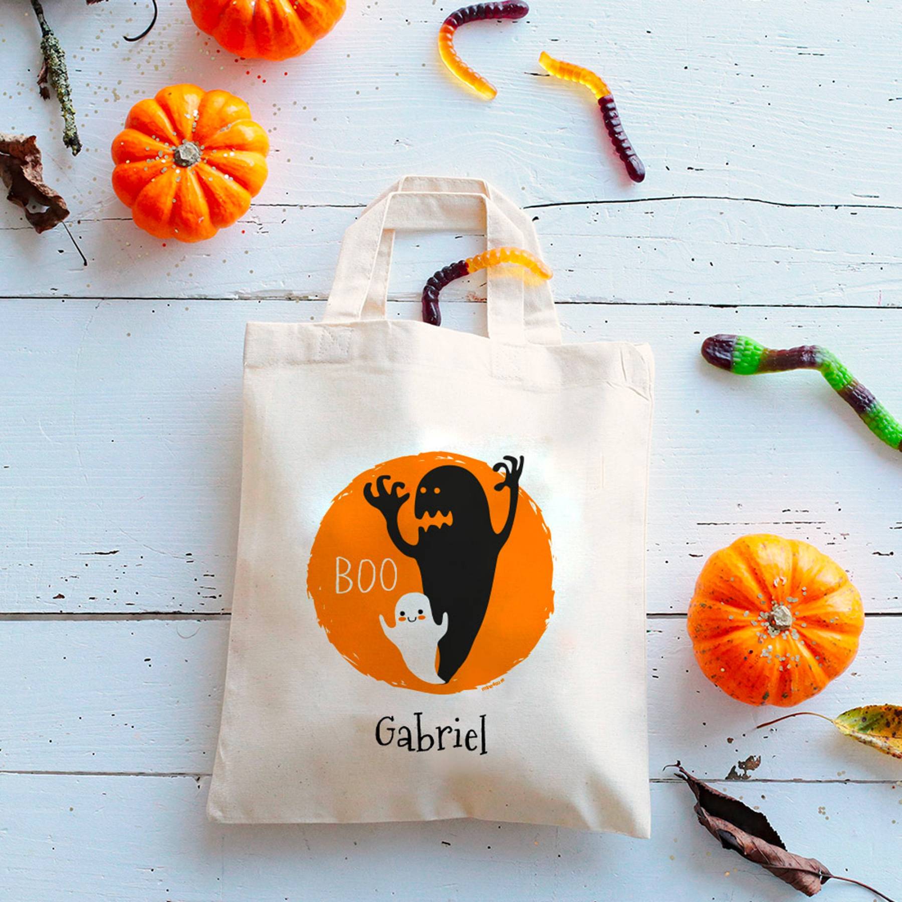 Personalized Halloween Trick or Treat Bags