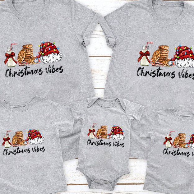 Christmas Cookie Vibes Family Matching Shirt