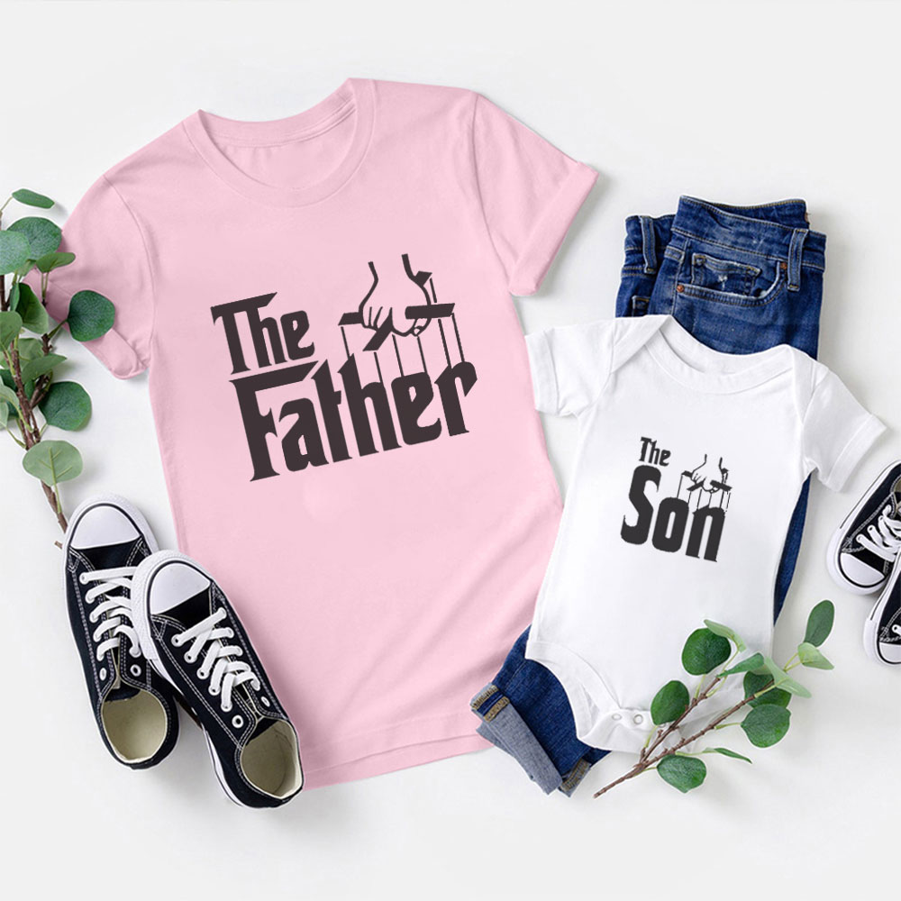 Jedi Master Young Padawan Dad&Me Matching Shirts