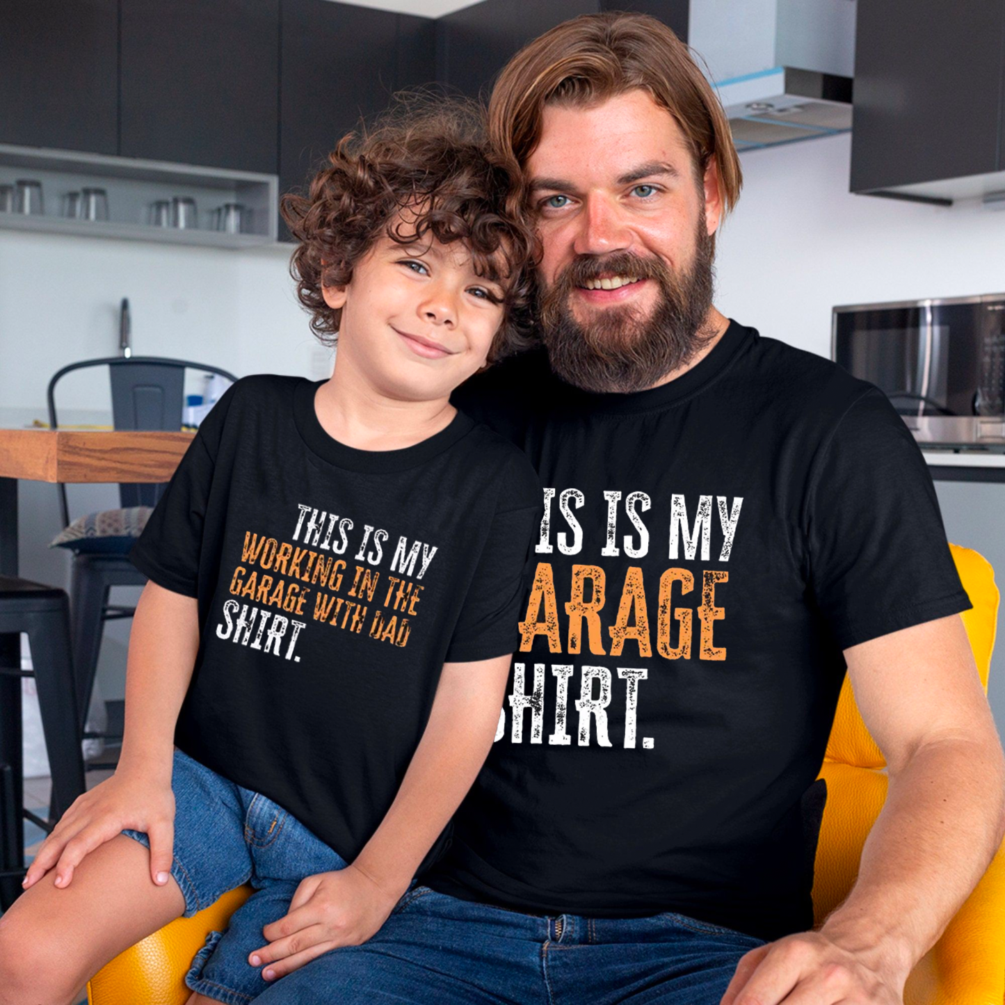 This Is My Garage Shirt For Dad And Me