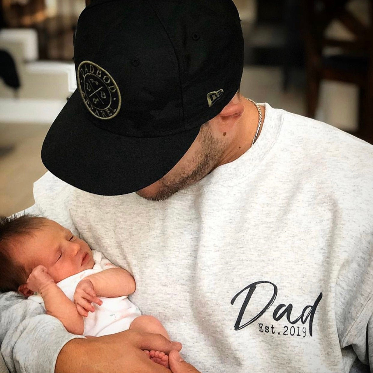 Custom Dad Est Sweatshirt