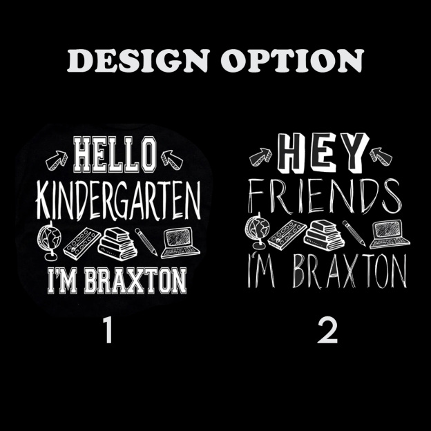 Hey Friends Custom Name Back To School Toddler Shirts