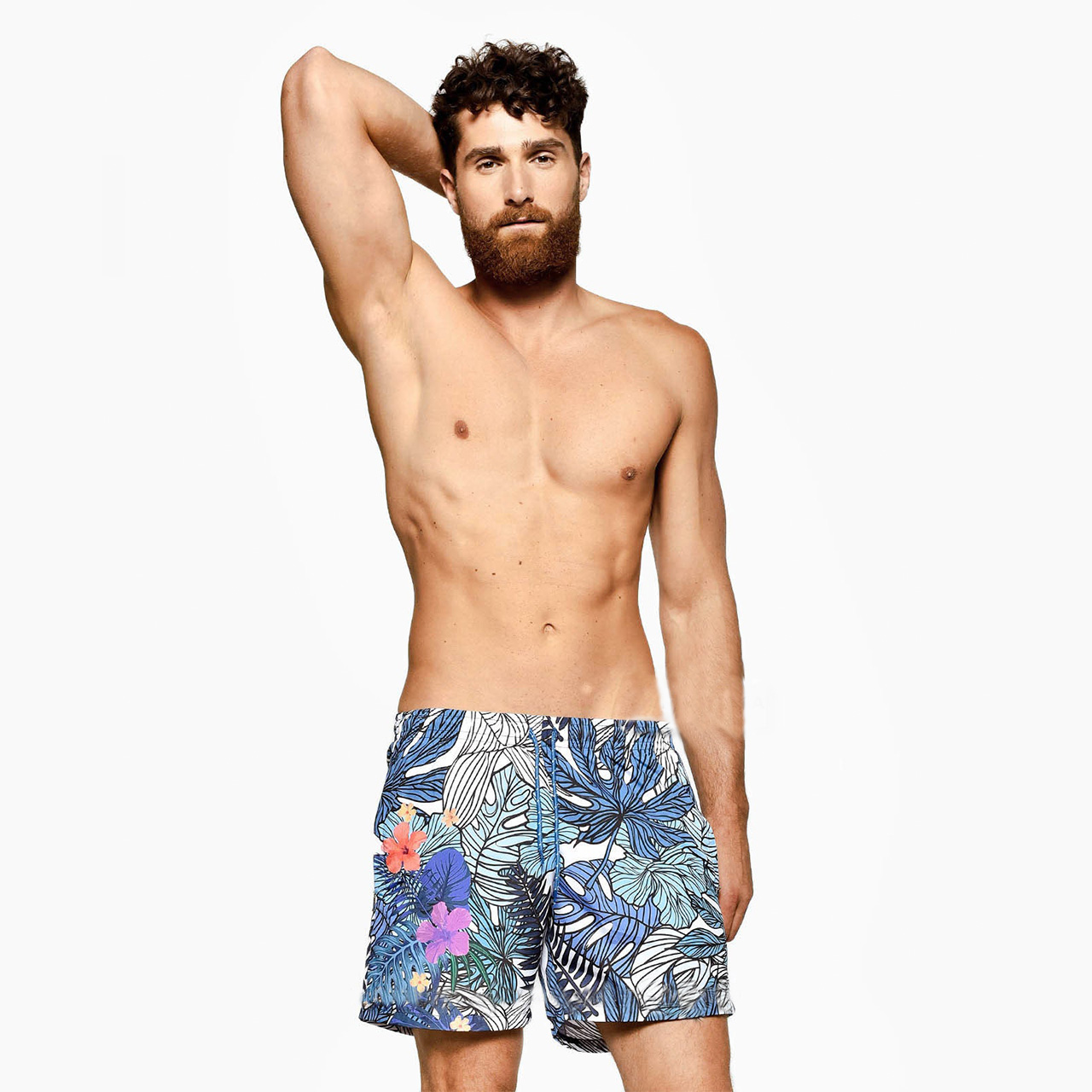 Family Beachwear Matching Swim Trunks For Dad And Me SaleBeepumpkin™