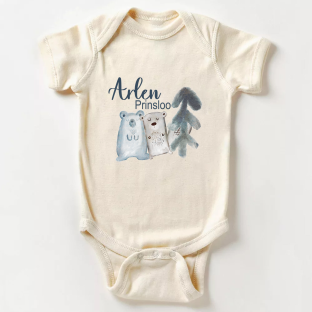 Hop Hop Easter Baby Bodysuit