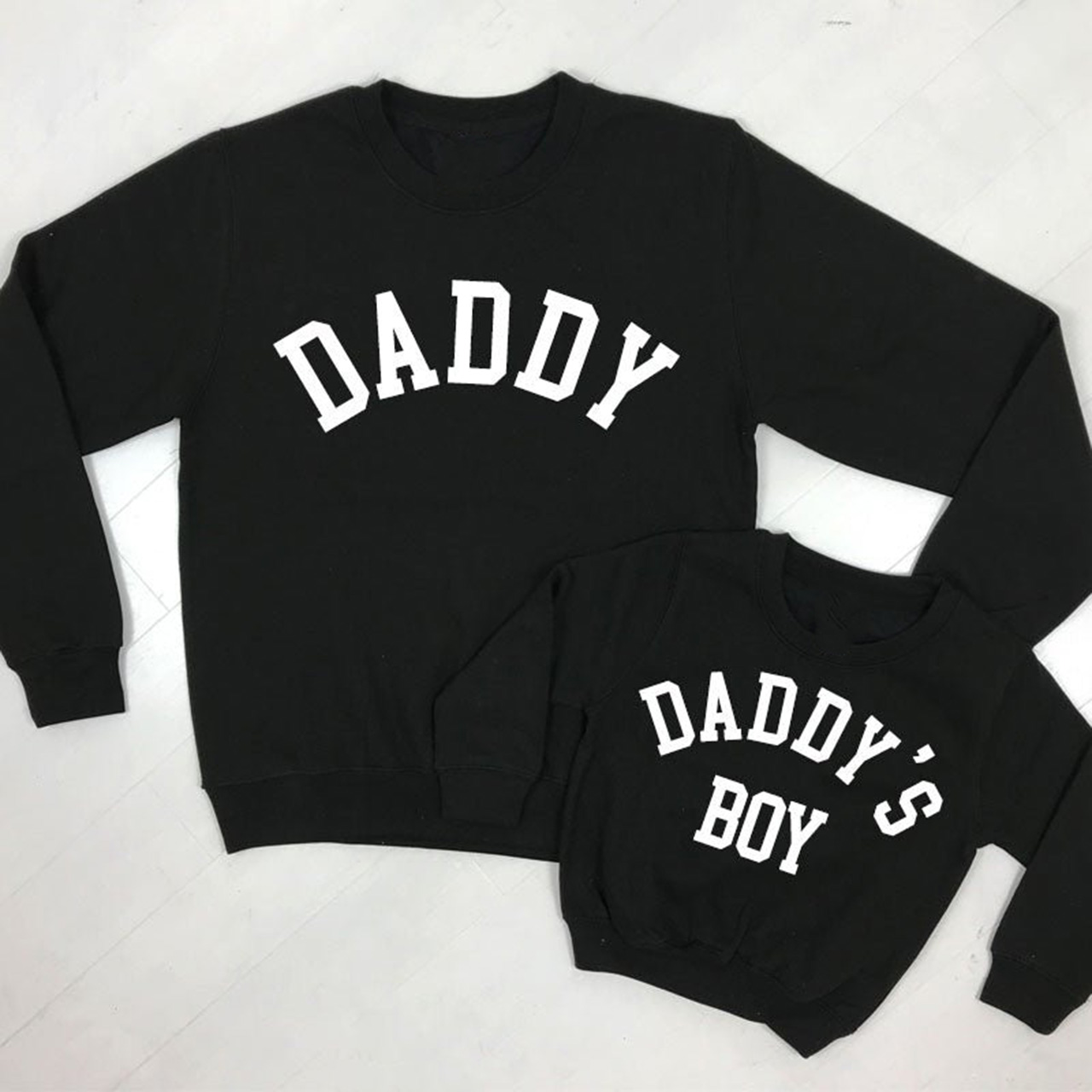 Daddy & Daddy's Boy College Sweatshirts