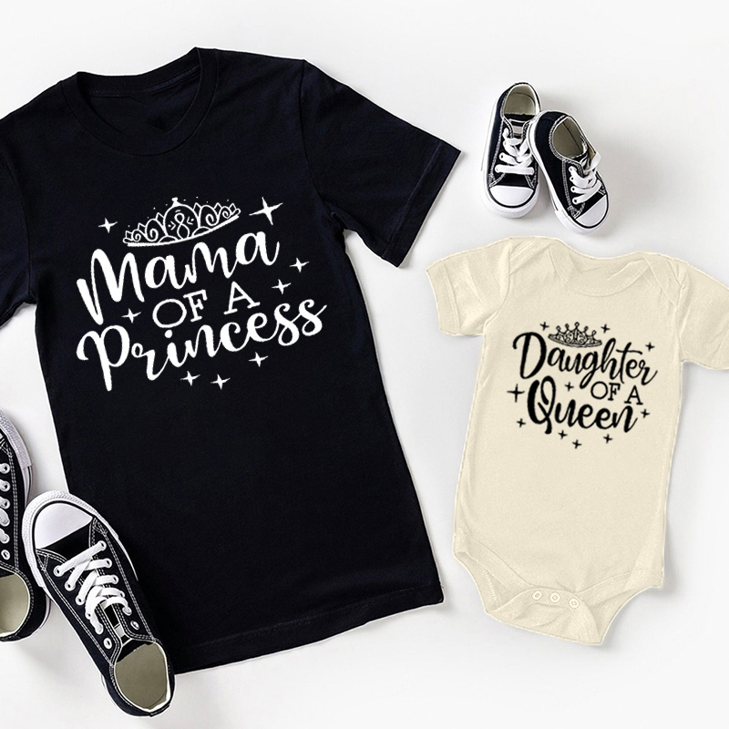 Princess and Queen Mom&Me Shirt