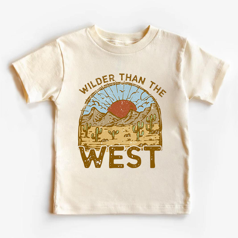 Wilder Than The West Toddler Shirt