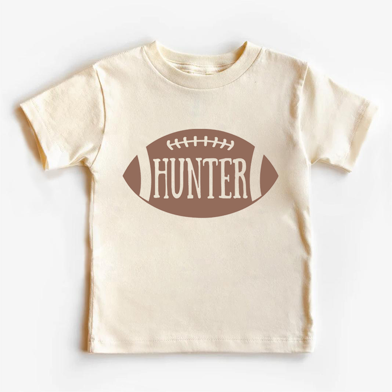 Personalized Football Name Kids Shirt
