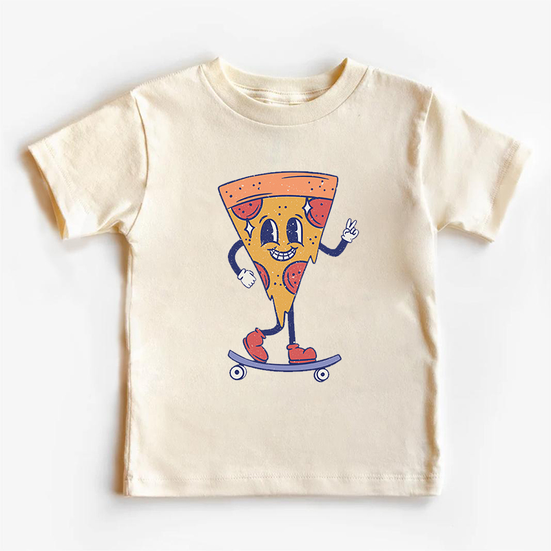 Skating Pizza Kids Shirt