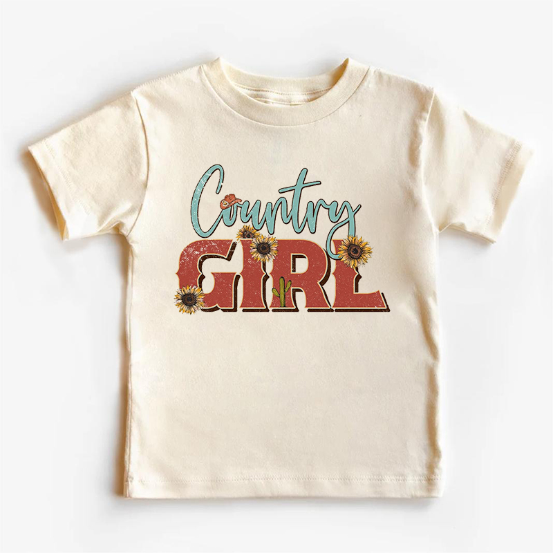 Country Girl Kids Shirt