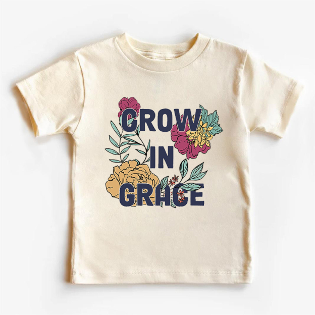 Grow In Grace Kids Shirt